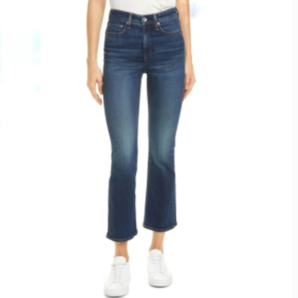 Rag & Bone 10 Inch Crop Jeans